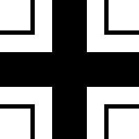 German Luftwaffe Balkenkreuz