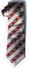 T-6 airplane silk tie by Doppeldecker Design