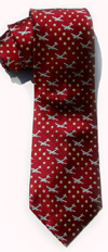 B-29 Superfortress bomber airplane silk tie by Doppeldecker Design